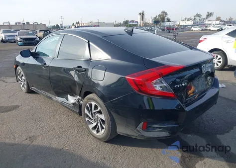 2018 Honda Civic Ex из США, поврежденный, VIN 2HGFC2F72JH528090